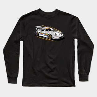 Classic 911 964 RWB JDM Race Car Long Sleeve T-Shirt
